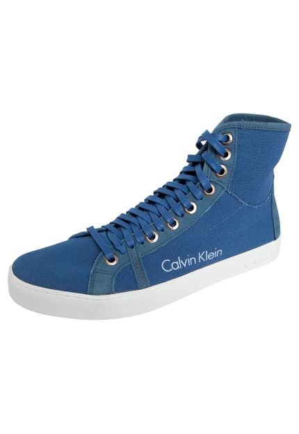 Tênis Calvin Klein Urban Cano Alto Azul - Marca Calvin Klein