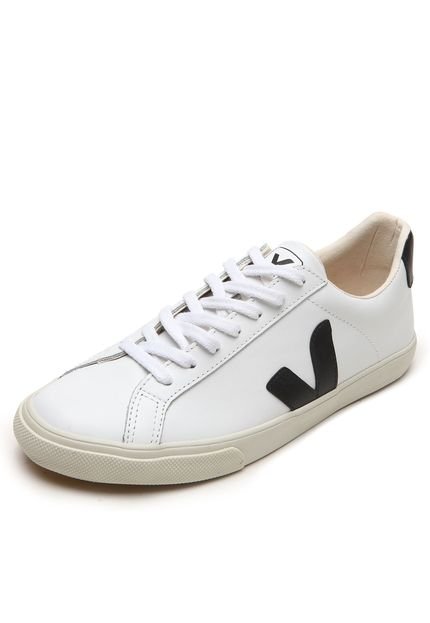 Tênis Couro Vert Shoes Esplar Branco/Preto - Marca Vert Shoes