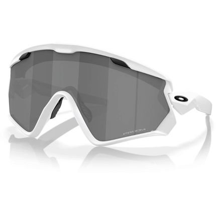 Oculos Oakley Wind Jacket 2.0 Matte White Prizm Black - Matte White Branco - Marca Oakley