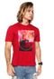 Camiseta Reef Framed Picture Vermelha - Marca Reef