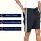 KIT 3 Bermuda Infantil Short Tactel Escolar Masculino - Marca KS