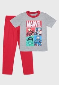 Pijama Niño Avengers Team Up Gris Marvel