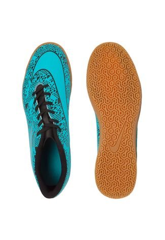 Chuteira nike hot sale bravata azul