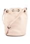 Bolsa Saco Queens Tachinhas Nude - Marca Queens