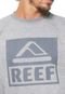 Moletom Flanelado Fechado Reef Sweatshirt Cinza - Marca Reef