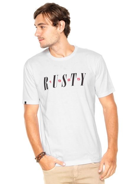 Camiseta Rusty Tribeca Branca - Marca Rusty