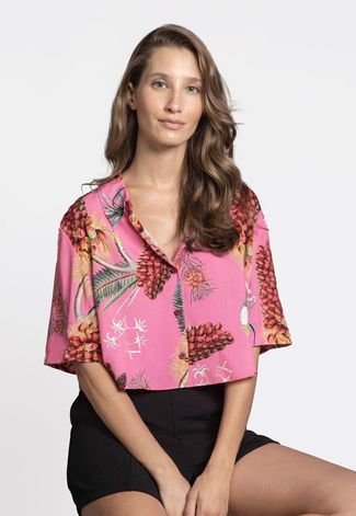 Camisa Lez a Lez Bali Rosa - Compre Agora