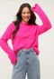 Suéter Tricot GAP Neon Pink - Marca GAP
