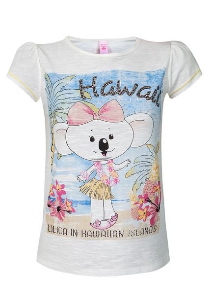 Blusa Lilica Ripilica Hawaii Bege - Marca Lilica Ripilica