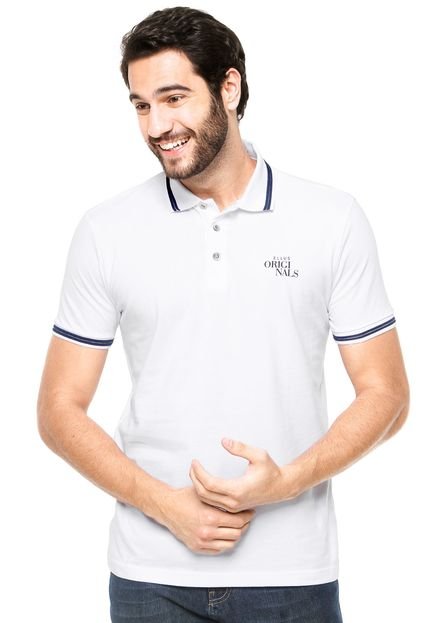 Camisa Polo Ellus Logo Branca - Marca Ellus