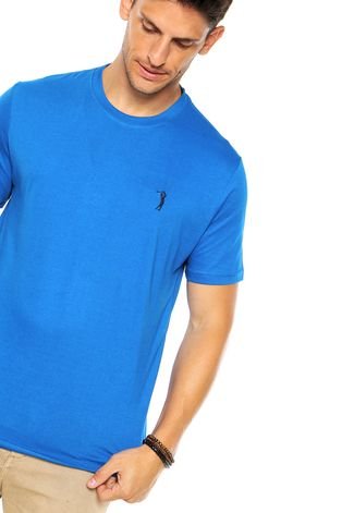 Camiseta Aleatory Lisa Azul