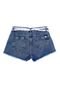 Shorts Jeans Juvenil Menina Confort Azul - Marca Crawling