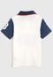 Camisa Polo GAP Infantil Logo Branca - Marca GAP