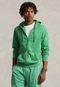 Blusa de Moletom Aberta Polo Ralph Lauren Estonada Verde - Marca Polo Ralph Lauren