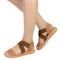 Sandalia Ultraconforto Somileve Tiras Conforto Palha - Marca Somileve Calçados