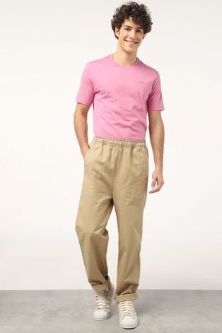 Legging Calvin Klein Jeans Logo Rosa - Compre Agora