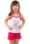 Kit 2 Pijama Bella Fiore Modas Infantil Curto Juliana Multicolorido - Marca Bella Fiore Modas