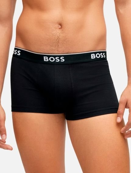 Pack Cueca Hugo Boss Trunk 3P Power Preto - Marca Hugo Boss