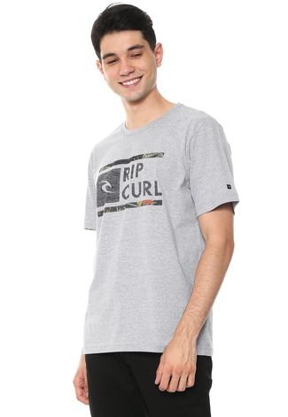 Camiseta Rip Curl Under Drive Cinza