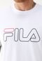 Camiseta Fila Reta Logo Branca - Marca Fila