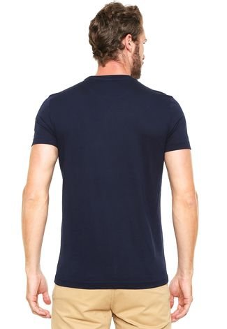 Camiseta Lacoste Logo Azul-Marinho