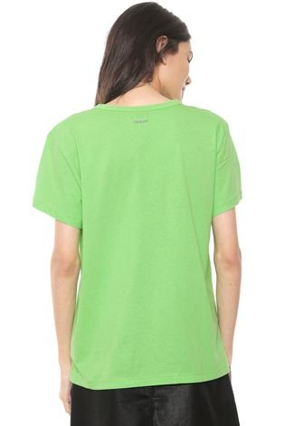 Camiseta Colcci Neon Look Ahead Verde