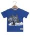 Camiseta Ecko Manga Curta Menino Azul - Marca Ecko Unltd