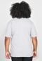 Camiseta Plus Size Hurley Mini Icon Over Cinza - Marca Hurley