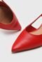 Scarpin Slingback Bottero Lisa Vermelha - Marca Bottero