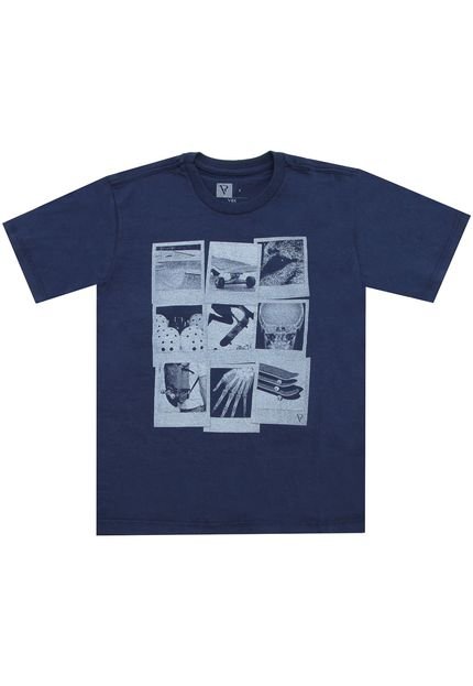 Camiseta VR KIDS Menino Estampado Azul - Marca VRK KIDS