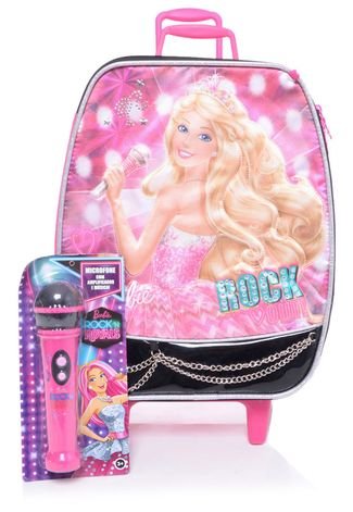 Mochila De Rodinha Infantil Barbie Princesa Pop Star G - SESTINI - Mochila  Infantil - Magazine Luiza