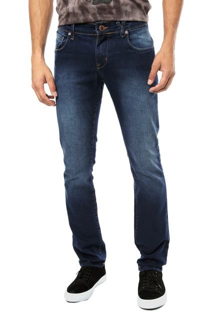 Calça Jeans Volcom 2X4 III Azul - Marca Volcom