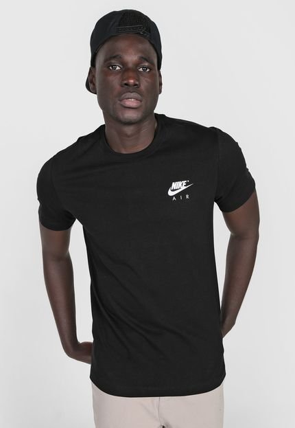 Camiseta Nike Sportswear  Nsw Nike Air Preta - Marca Nike Sportswear
