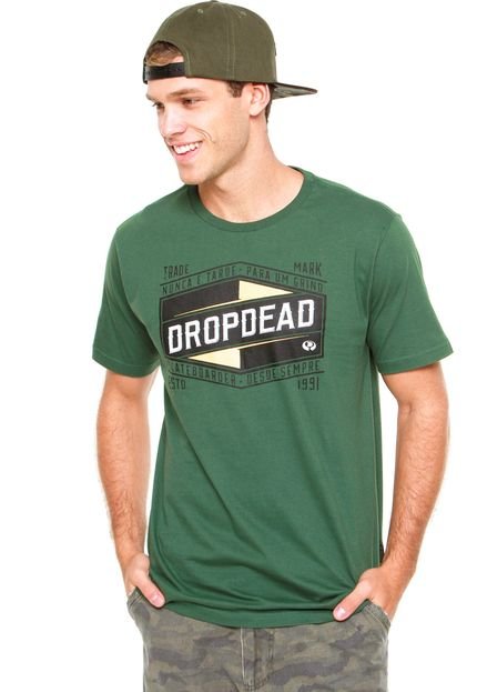 Camiseta Drop Dead Trade Mark Verde - Marca Drop Dead