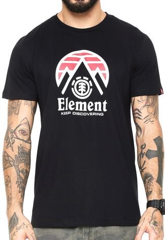 Camiseta Element Tri Tip Preta