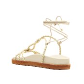 Sandália Papete Couro Off White Cecconello 2279001-2 - Marca Cecconello