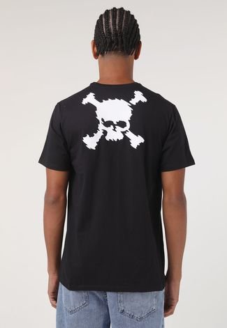 Camiseta Oakley Heritage Skull Tee Black - Surf Alive