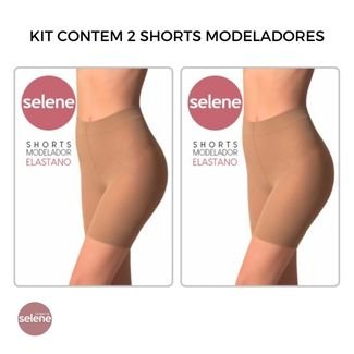 Shorts Feminino Modelador Selene 9815-001