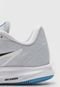 Tênis Nike Downshifter 9 Branco/Cinza - Marca Nike