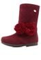 Bota Klin Miss Fashion Vinho - Marca Klin