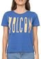 Camiseta Volcom Mix a Lot Azul - Marca Volcom
