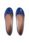 Sapatilha Calçados Nayara Matelassê Azul - Marca Calcados Nayara
