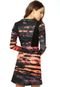 Vestido Calvin Klein Jeans Multicolorido - Marca Calvin Klein Jeans