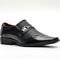 Sapato Social Verniz Masculino SapatoFran Texturizado Preto - Marca Bbt Footwear