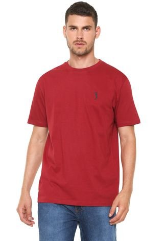 Camiseta Aleatory Básica Vermelha