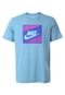 Camiseta Nike Sportswear Nsw Aqua Futu Azul - Marca Nike Sportswear