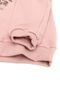 Blusa de Moletom Colcci Fun Infantil Gatinho Rosa - Marca Colcci Fun