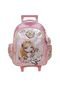 Mochila Rodinha Lovely Bird G Rosa - Marca Jolie