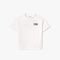 Camiseta Lacoste em algodão com estampa na frente e nas costas Branco - Marca Lacoste