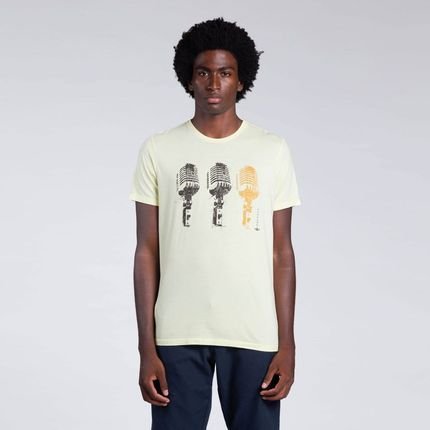 Camiseta Manga Curta Docthos Slim 3 Mics Camiseta Manga Curta Docthos Slim 3 Mics 102 AMARELO CLARO EG - Marca Docthos